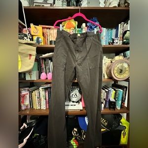 Brown big bud press work pants